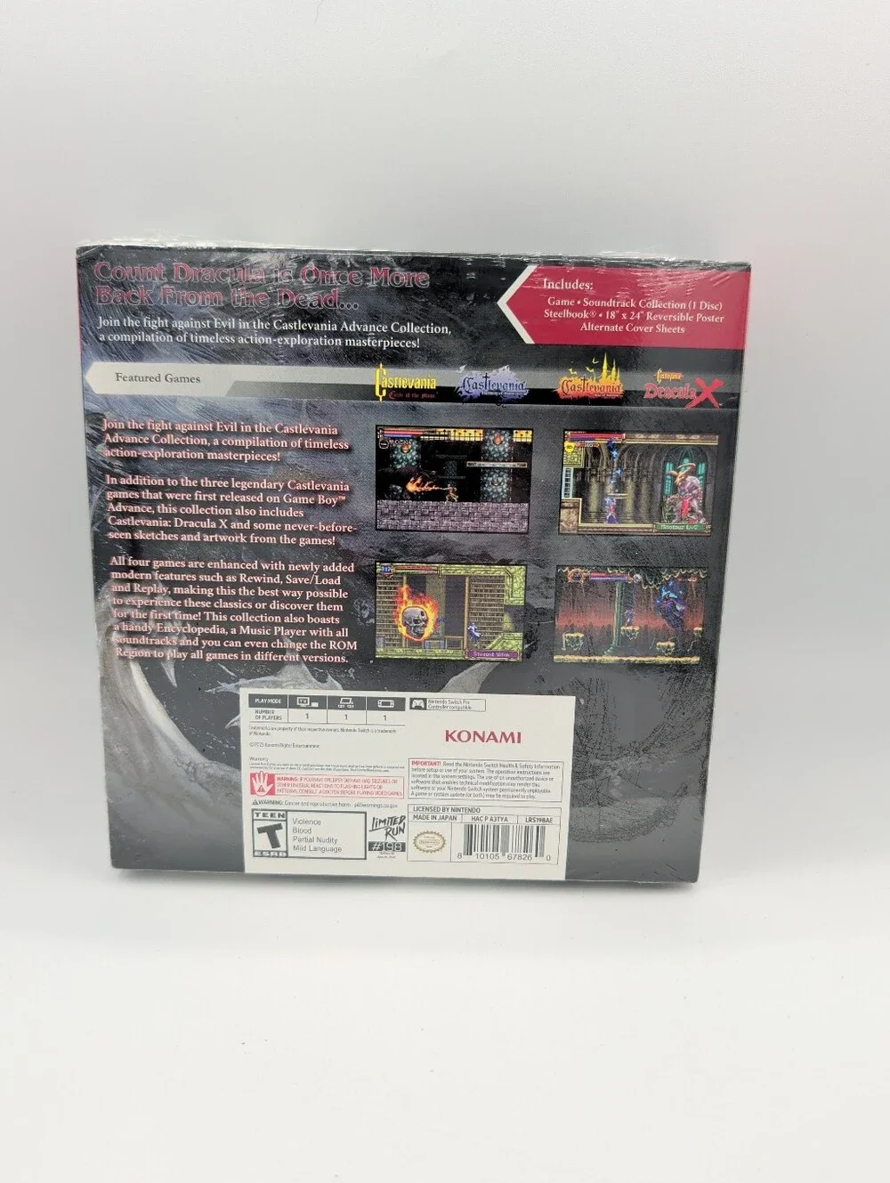 Castlevania Advance Collection Advanced Edition - Limited Run Games